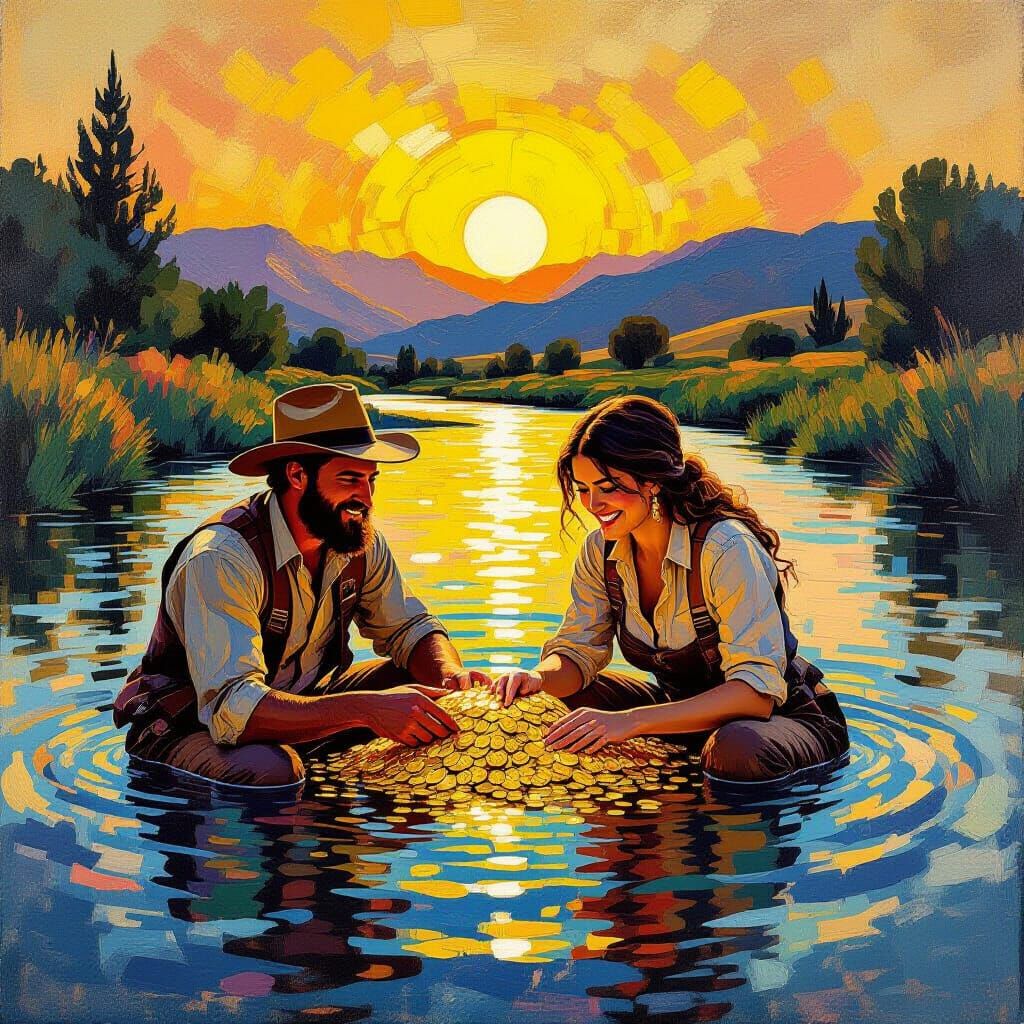 Gold Rush Discovery: Prospectors Find Fortune in River