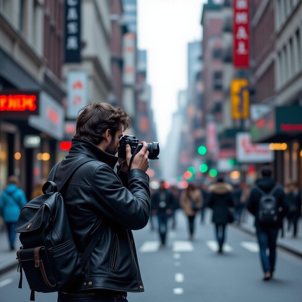 🏙️📸 Street Photographer's City Life 🌃✨