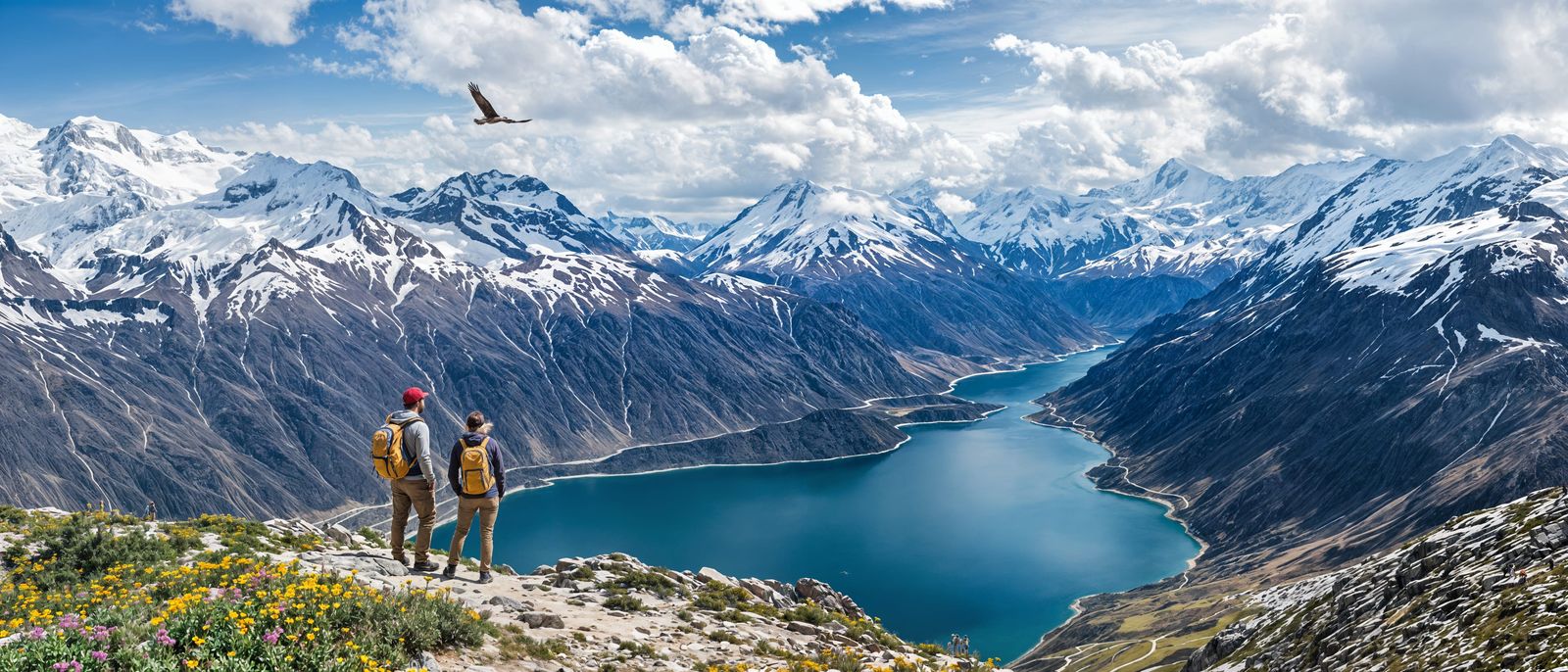 Majestic Andes Landscape in Epic Photorealistic Style