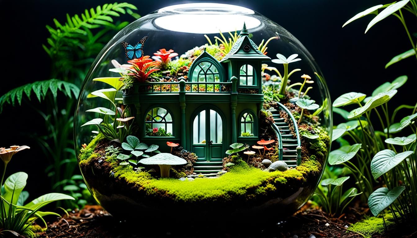 Terrarium, Small Glass House