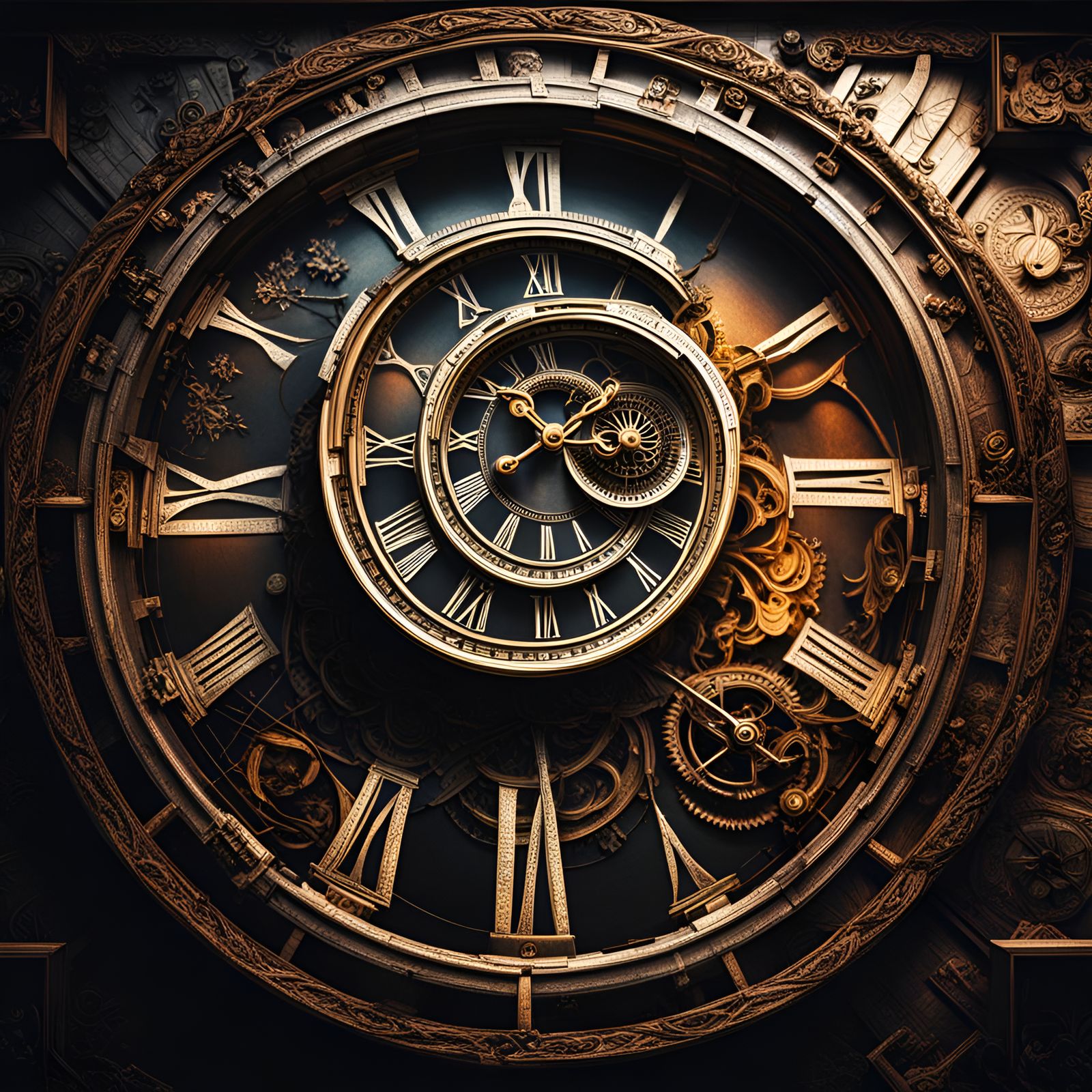 Hyperrealistic Illusion of Time in HDR