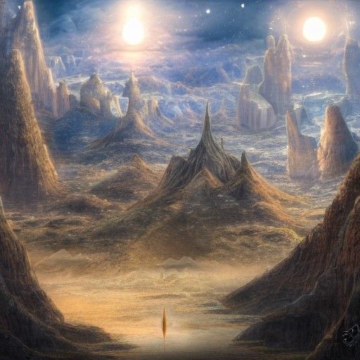 Grand Priest of Terra: Detailed Matte Painting