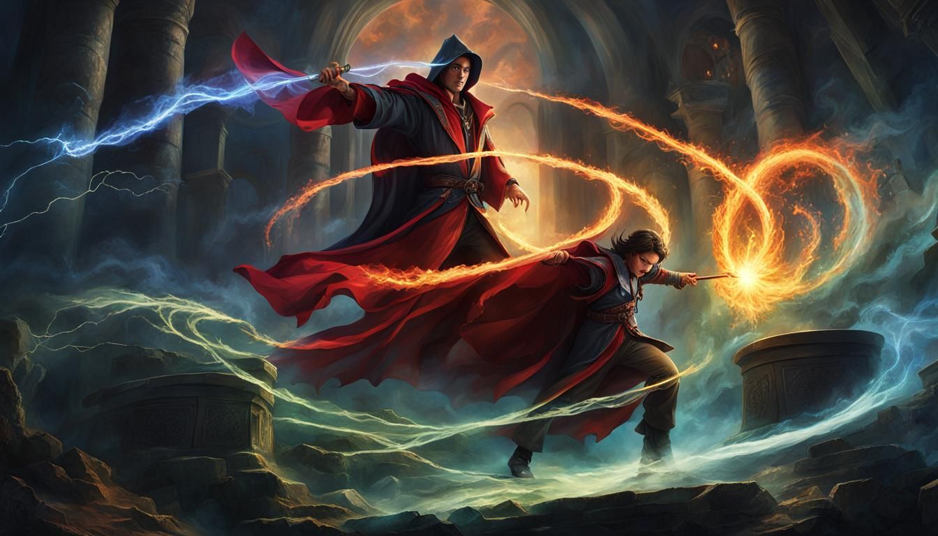 Sorcerers prepares a spell