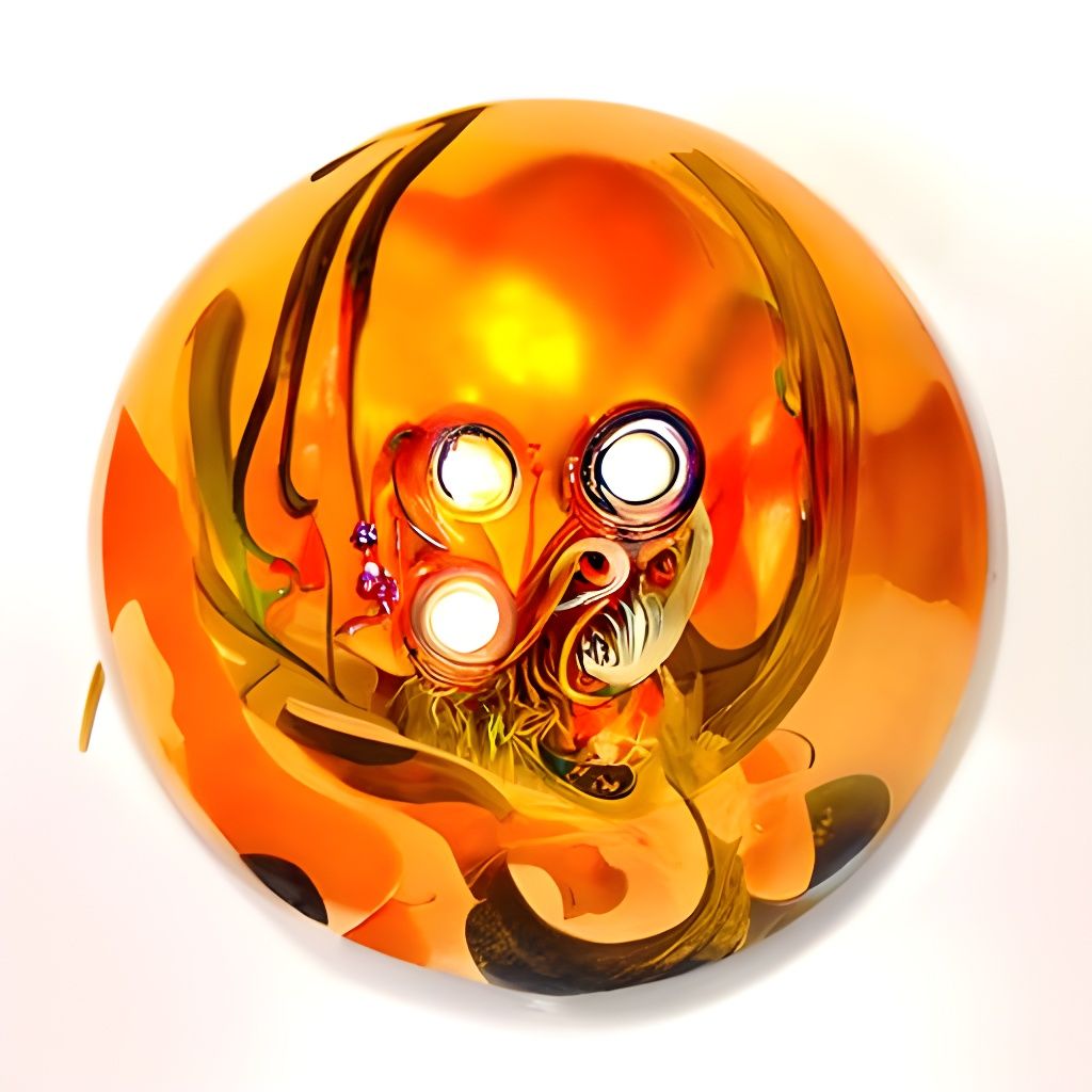 Steampunk Tentacle Creature in Biopunk Forest