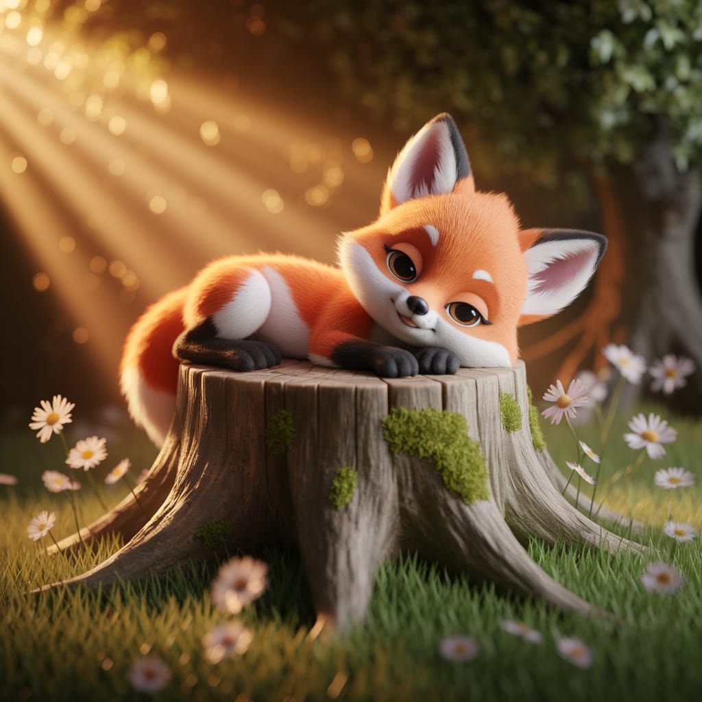 Relaxed Fox