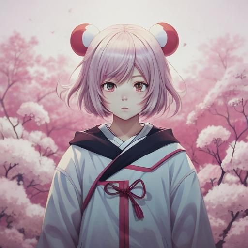 Anime Character in Japanese Manga Style