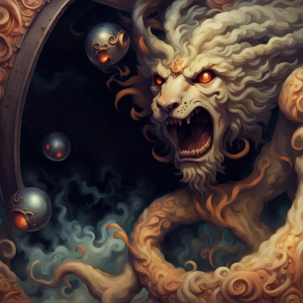 AI Generated Image of the Demiurge