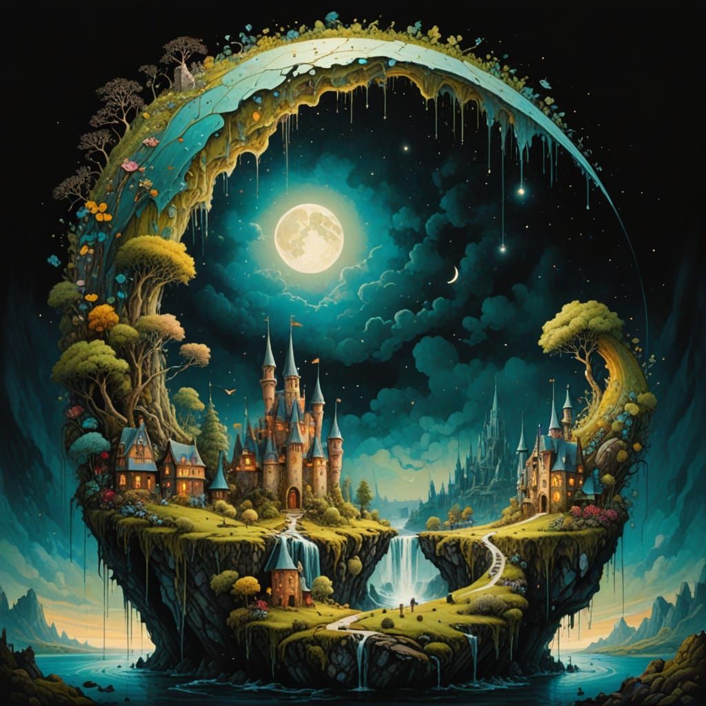 Let's leave for the fairytale island of moons!