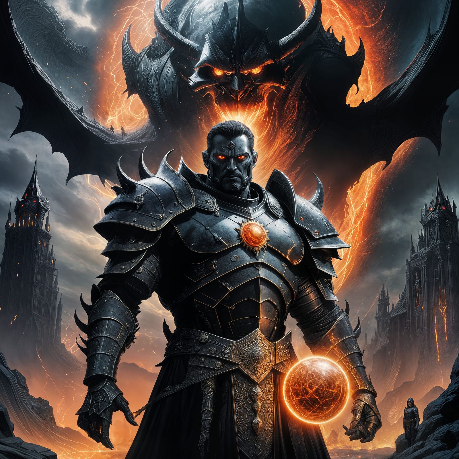 The Unholy Commander Ready for Flight