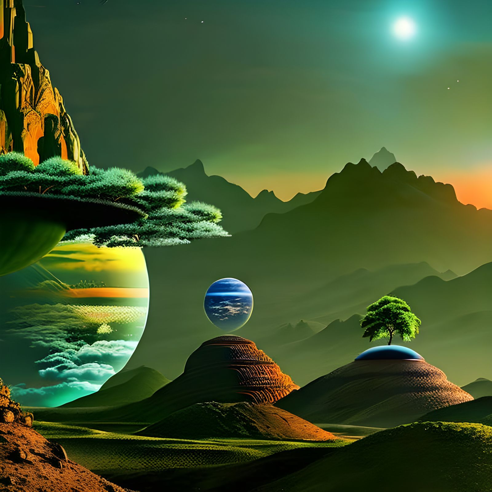 Mountain Obelisks