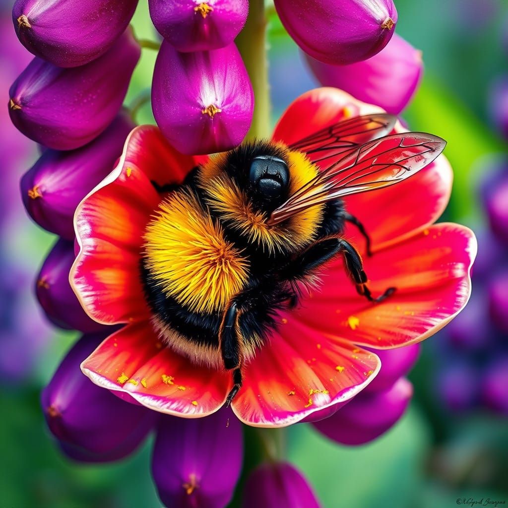 Sleepy Bumblebee 🐝