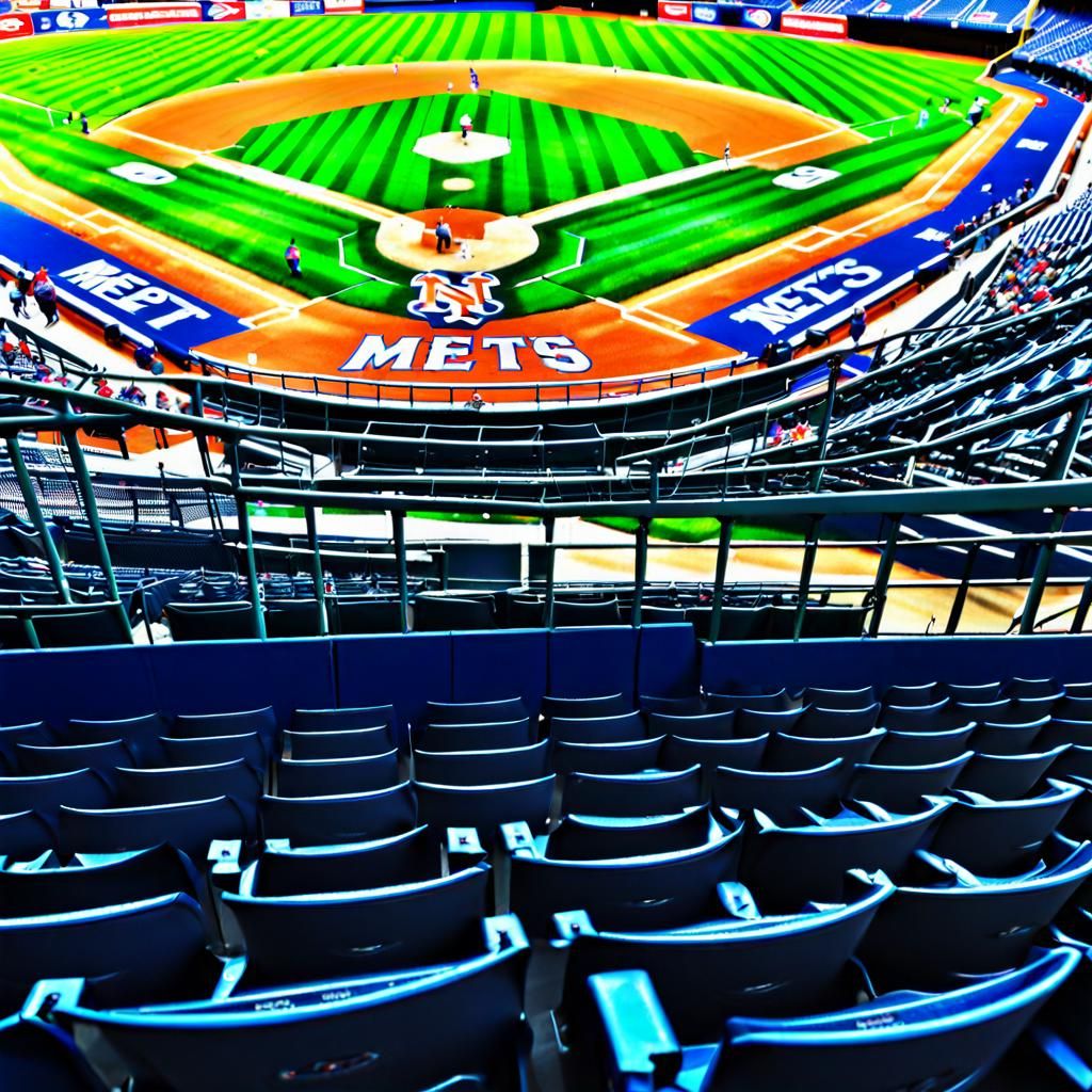 Hyperrealistic New York Mets Baseball Game in 8K