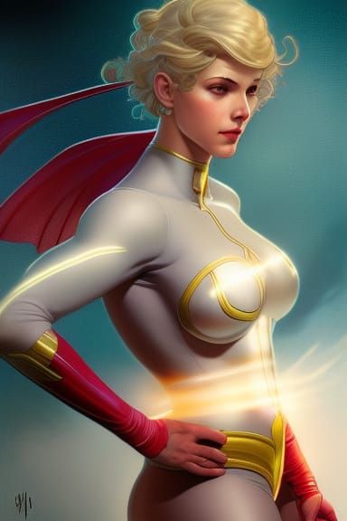 Power Girl from DC comics