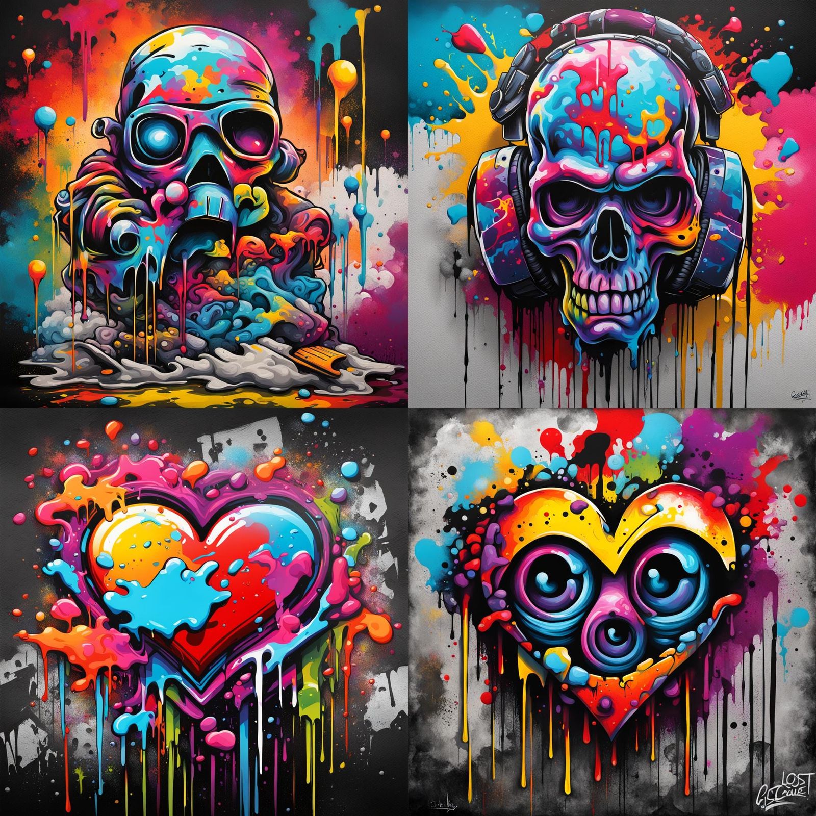 Graffiti Art: Lost Hope, Heavy Heart