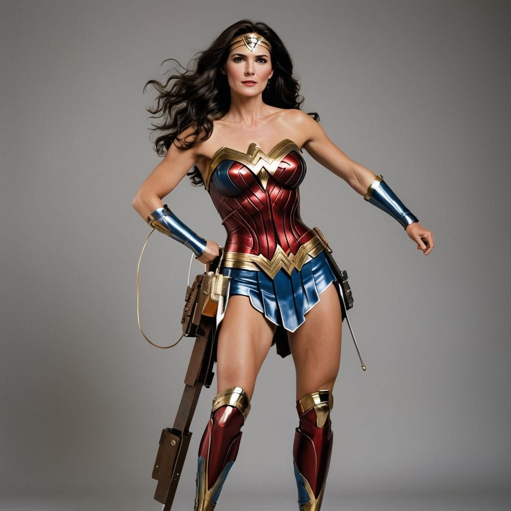Wonder Woman Captured: A Realistic Live Action Photo