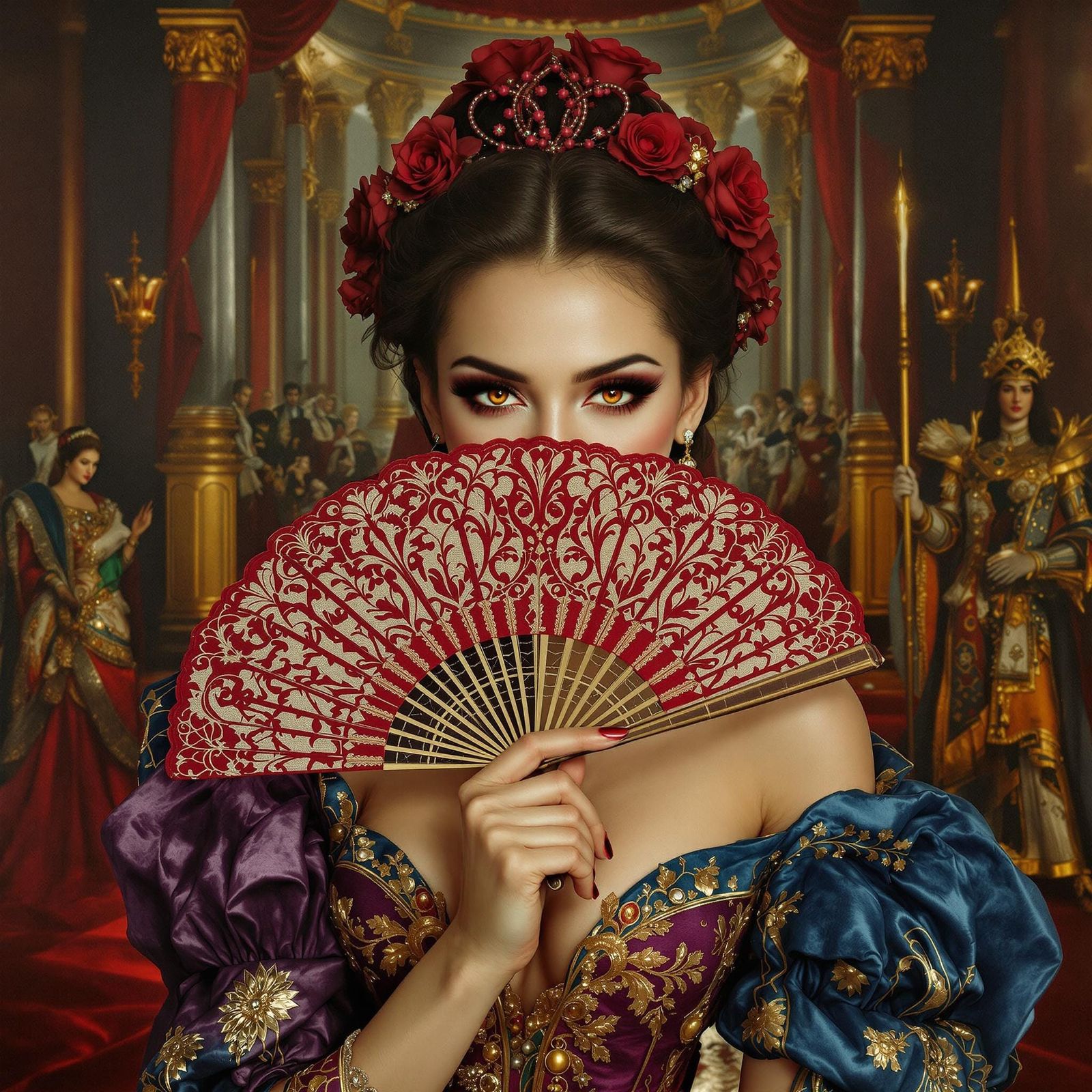 Regal Intimacy in Splendid Colors