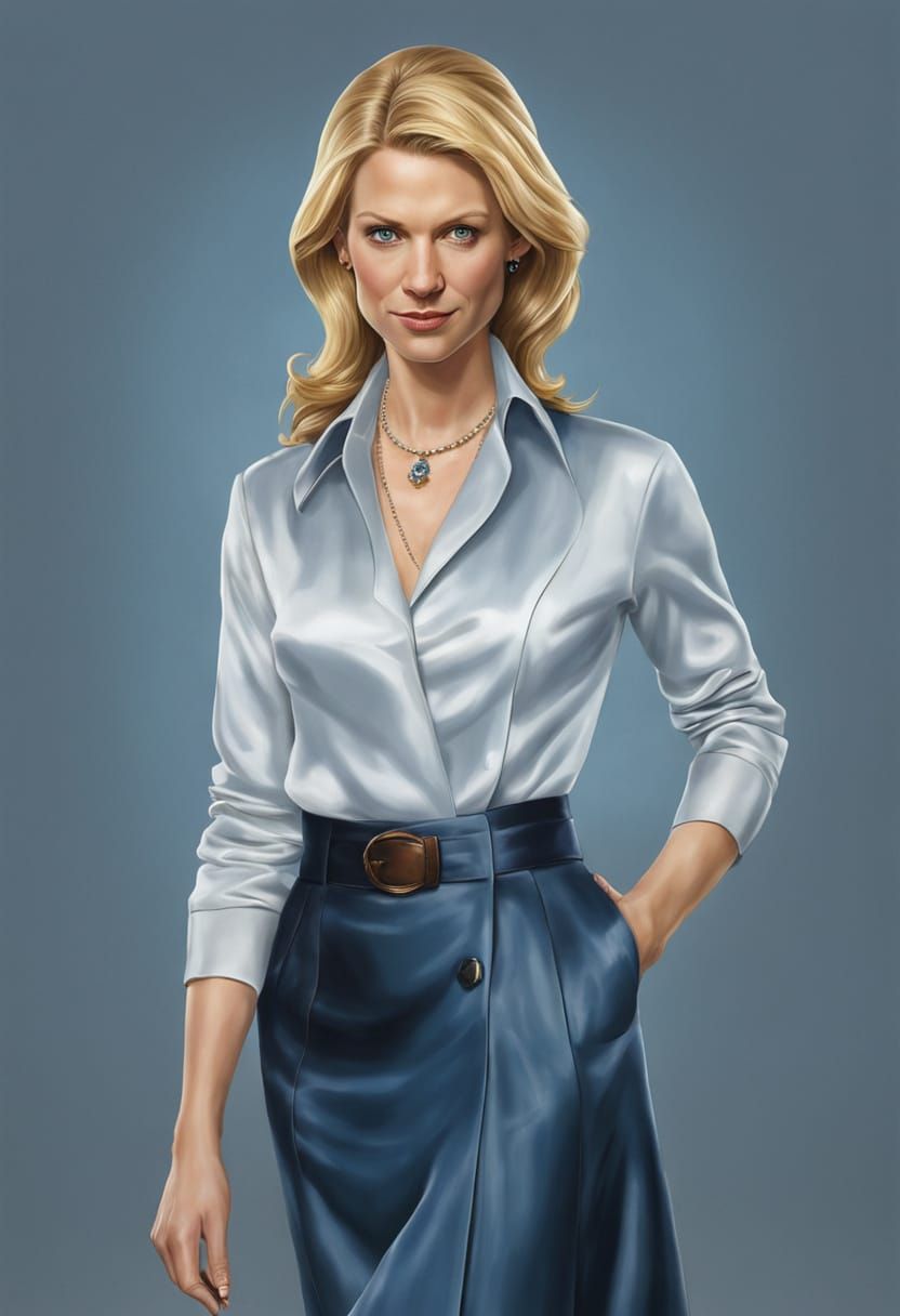 Veronica Cale Ultrarealistic Portrait in Pharmaceutical Inte...