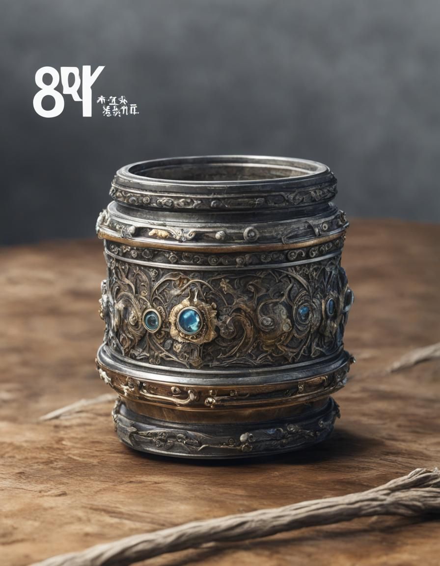 Detailed Object in 8K Resolution