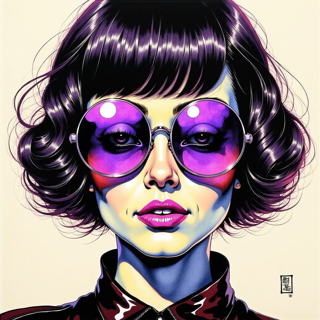 Surreal, alcohol ink, transparent, hyperdetailed. A vibra...