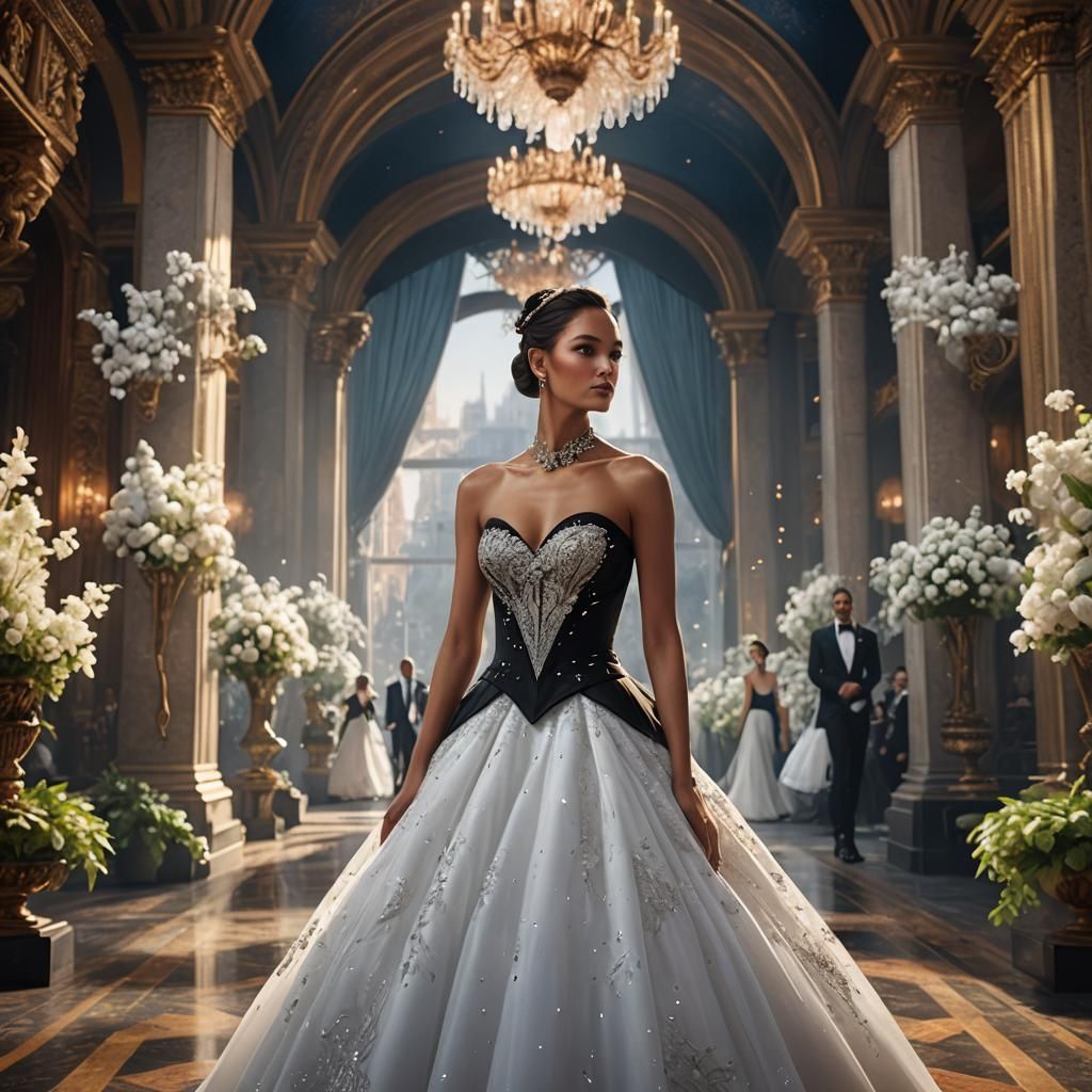 Portrait of a Man and Woman in Fantasy Style