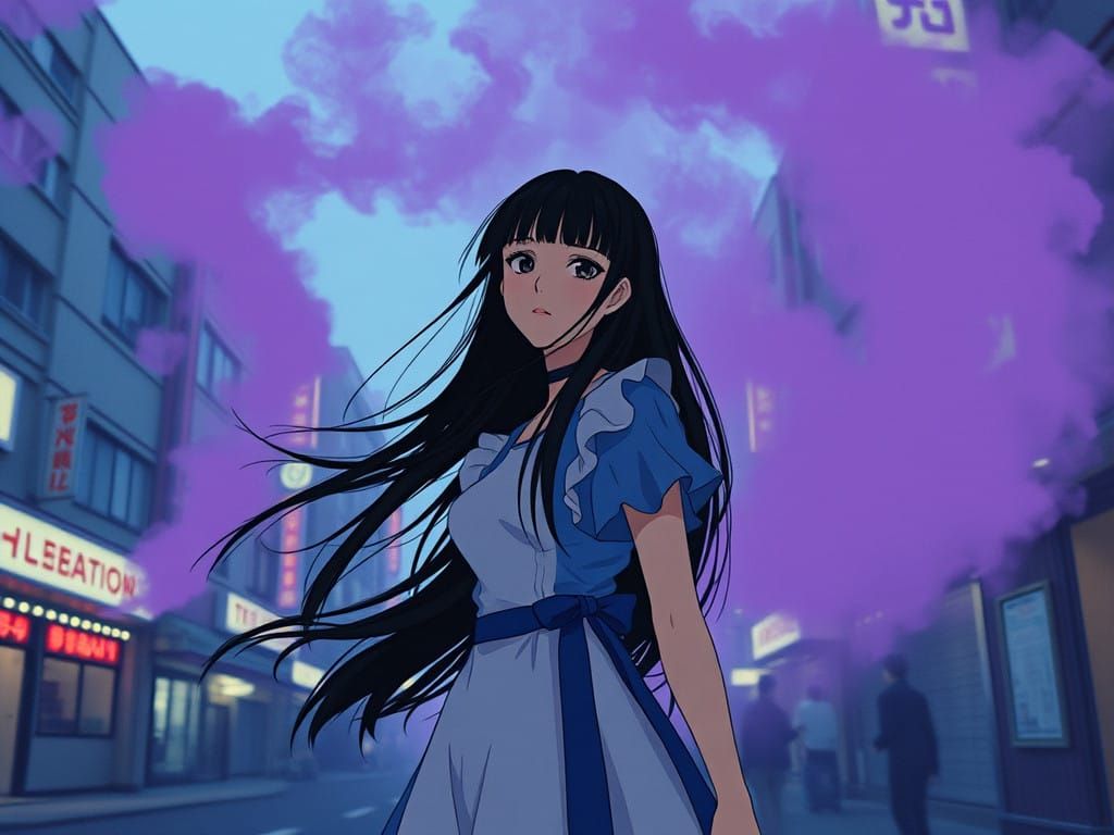 Arisu: 1960s Tokyo Wonderland in Low-Fi Anime Style