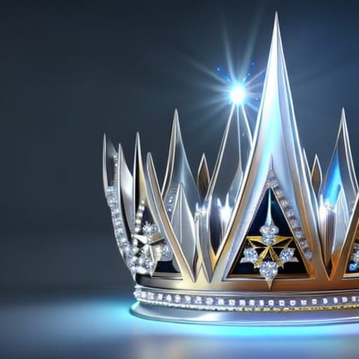 Mythical Starlight Crown Concept Art in 8k