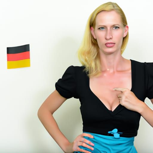 Portrait of a German Woman