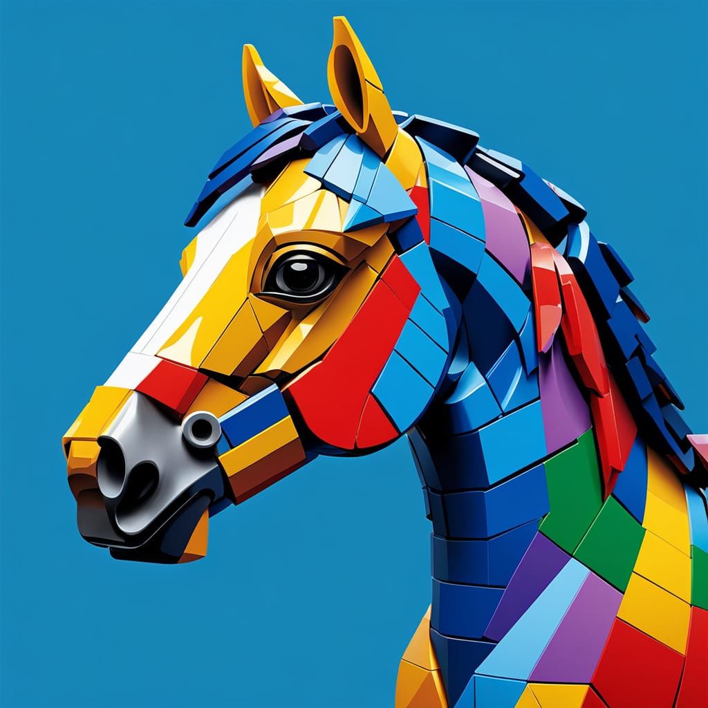 Lego horse