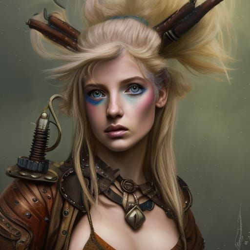 STEAMPUNK WOMAN 207