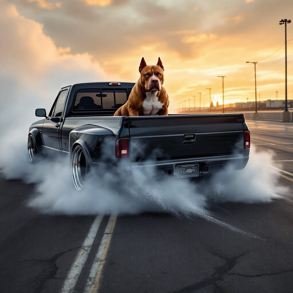 Aggressive Hyper-Realistic Digital Illustration of a Rednose...