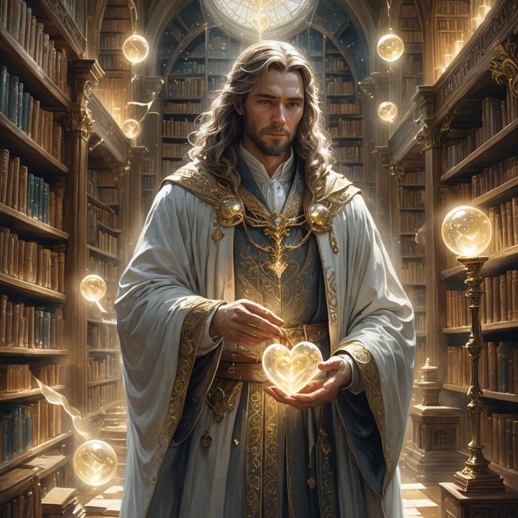 Crystalline Heart in Dream Library: Fantasy Concept Art