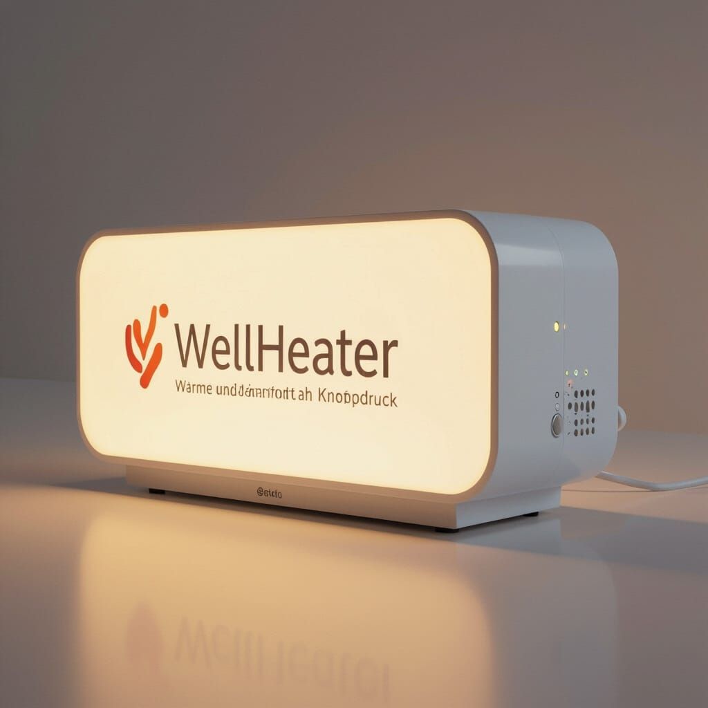 Sleek Modern WellHeater: Warmth and Comfort