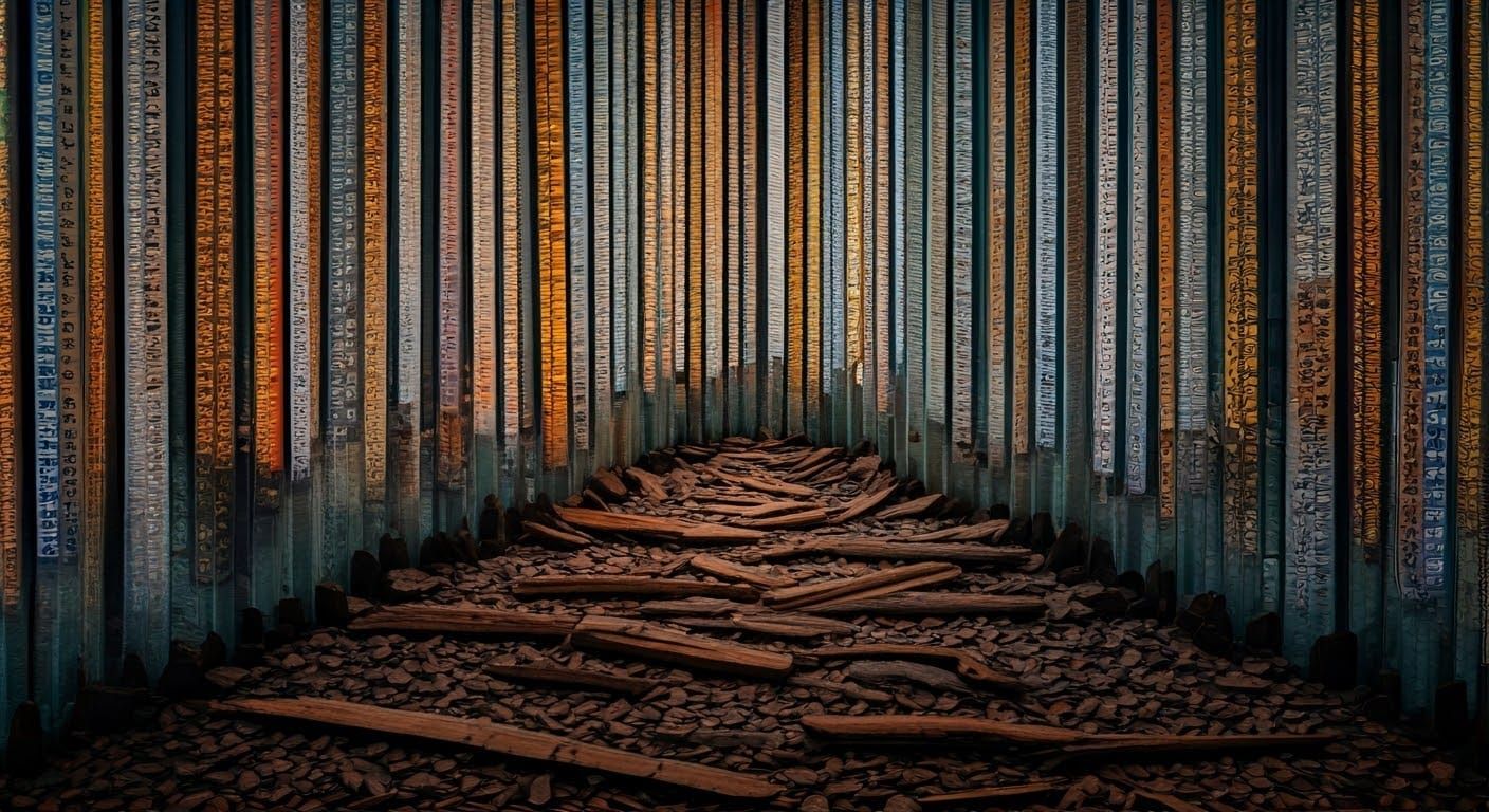 Inspirational Collage Art with Mixed Media Elements