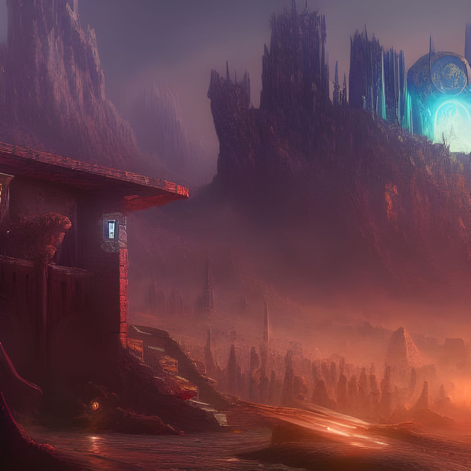 Fantastical Ezekiel Concept Art in Deep Color