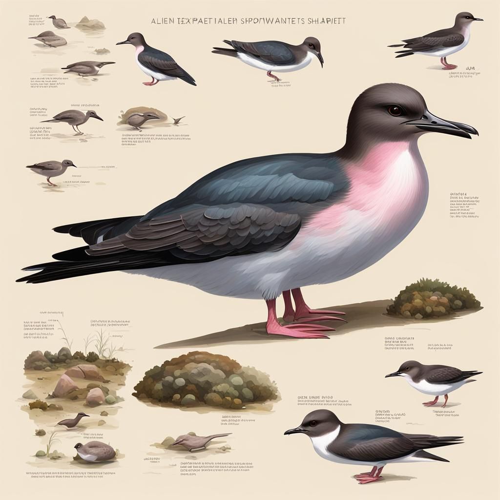 Exoplanet: Speculative Xenobiology Concept Art