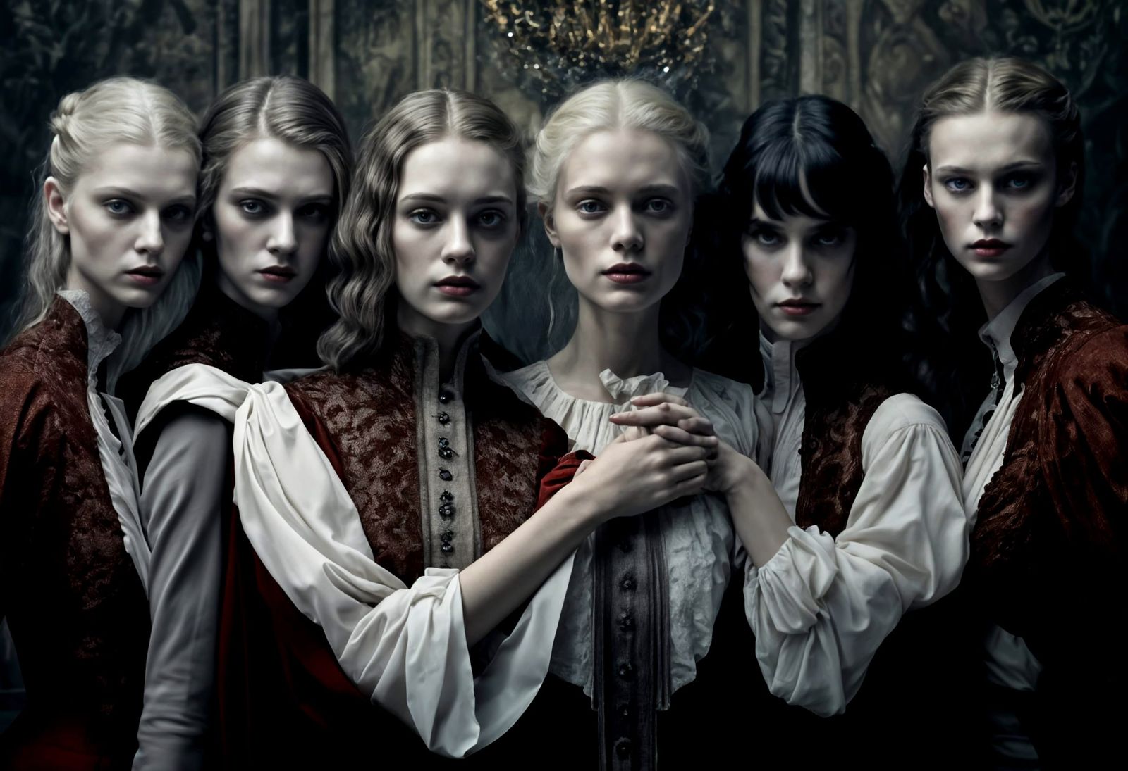 Alien Party in Hyperrealistic 20th Century Style