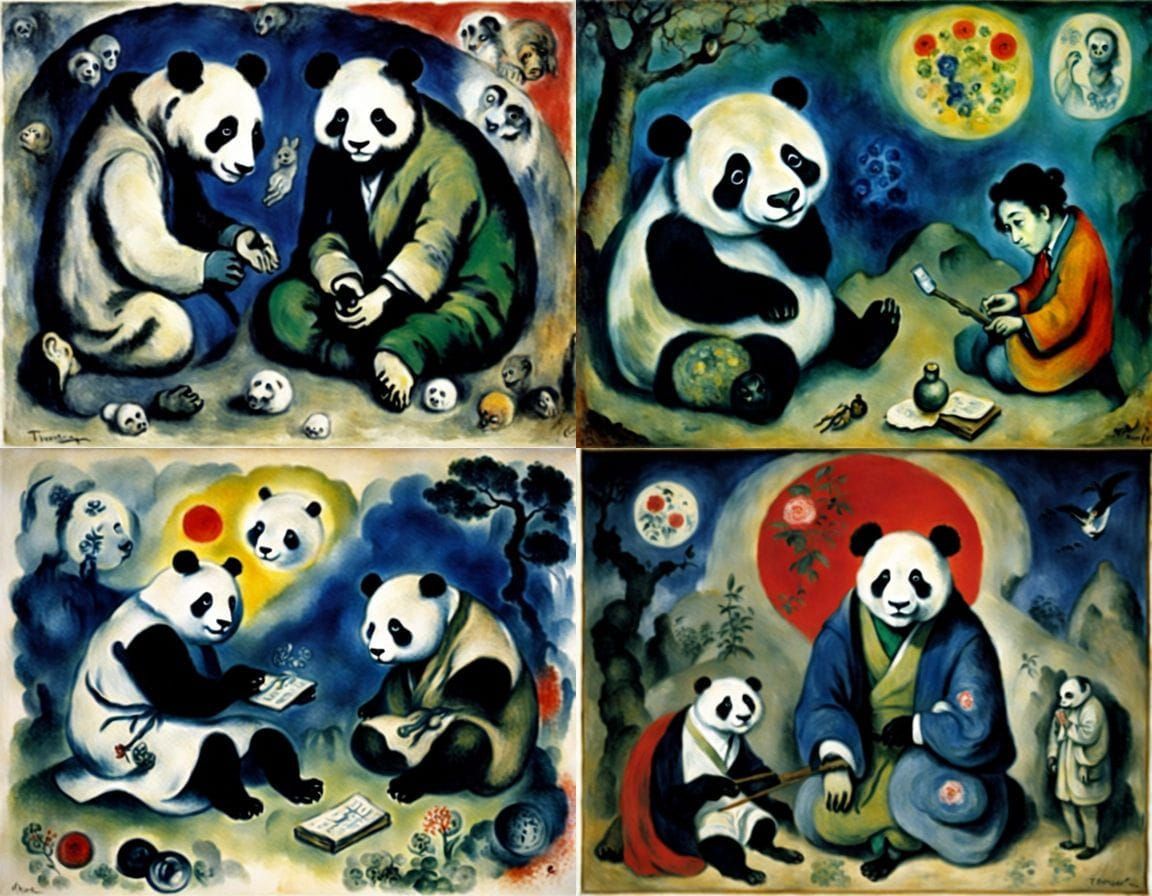 Surreal Japanese Panda Undergoes Bizarre Lobotomy in Artisti...
