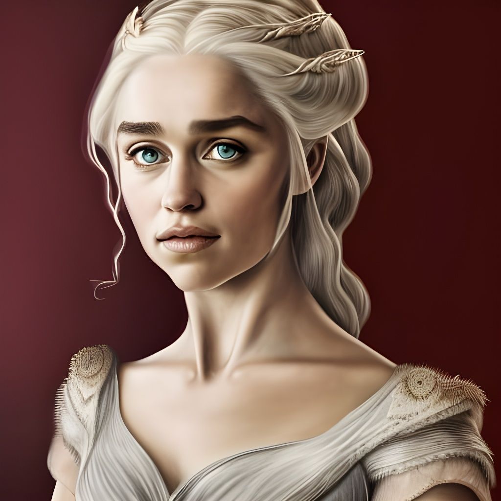 Victorian Portrait of a Woman in Digital Art