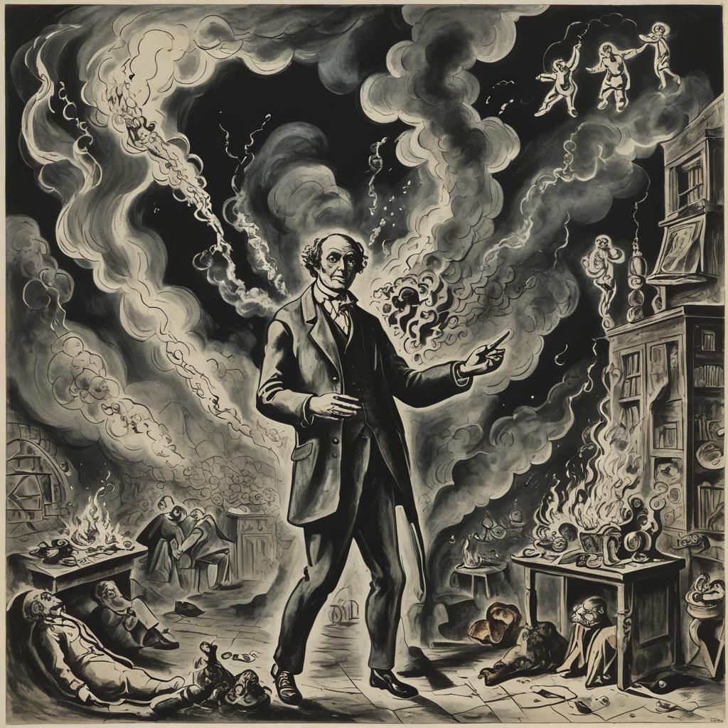 Ethereal Visions: Smoke and Unreliability in Art