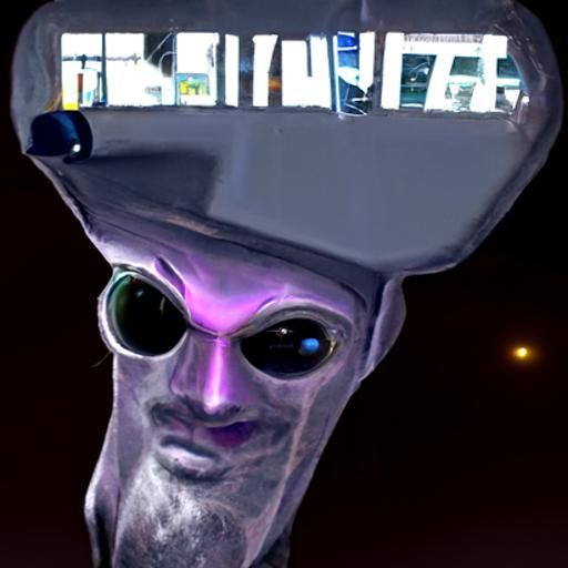 Menacing Alien Demands Your Brain Smoothie