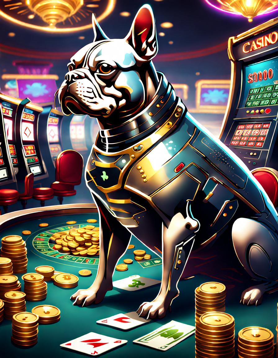 Cyberpunk Pet Wins Casino Jackpot