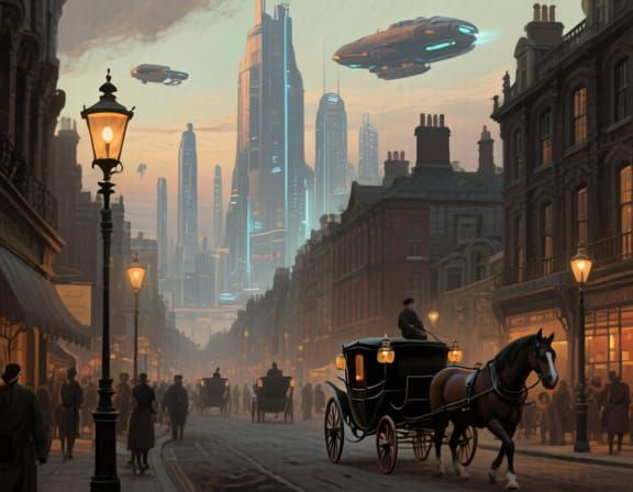 Victorian London Meets the Future