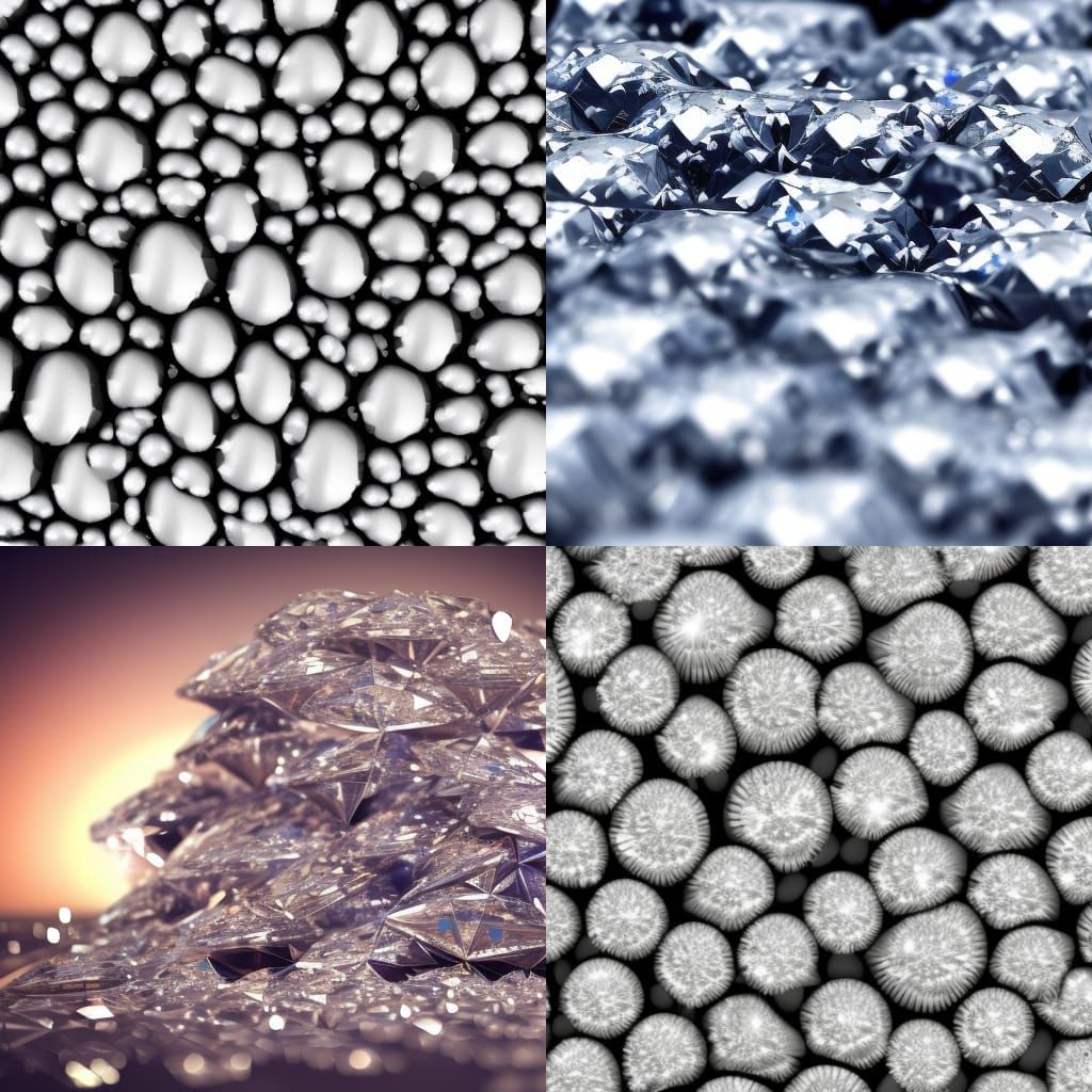 Enchanted Pile of Diamonds in 8k Resolution