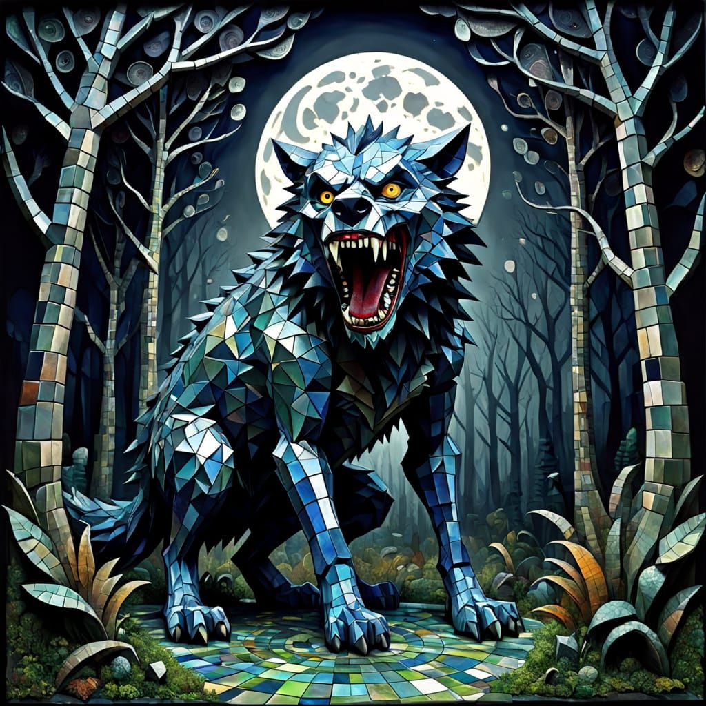 Werewolf on a Full Moon