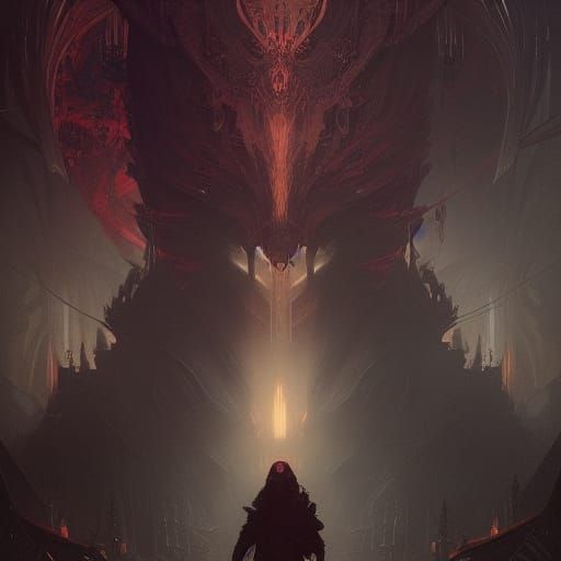 Devil's Pact: Dark Fantasy Concept Art