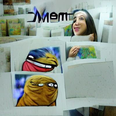 AI Generated Image of Memes