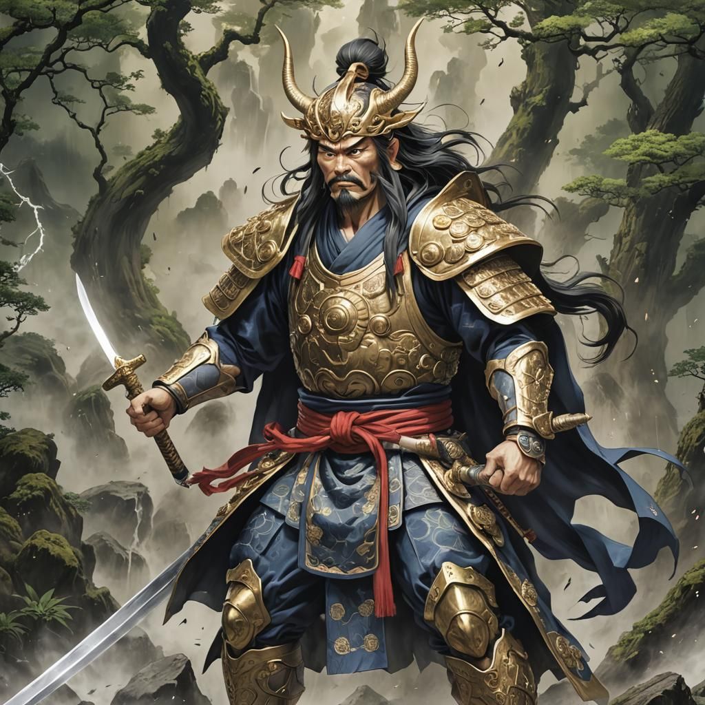 Takemikazuchi, also renowned as the Japanese god of thunder ...