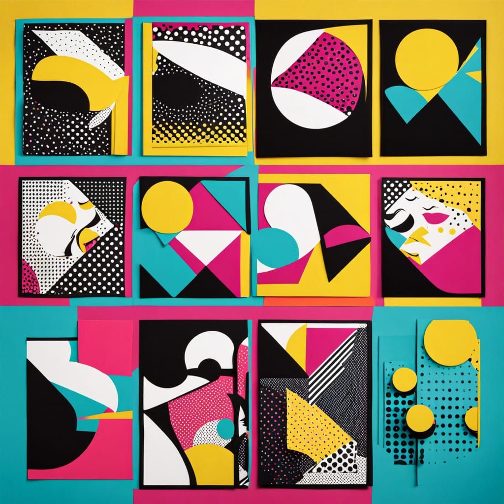 Retro Pop Art Woman in Shock