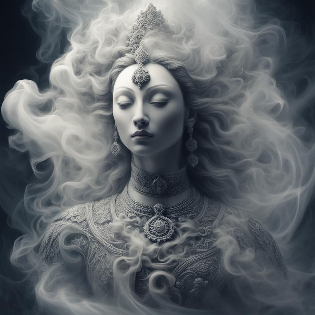 Dhumavati - Goddess of Smoke