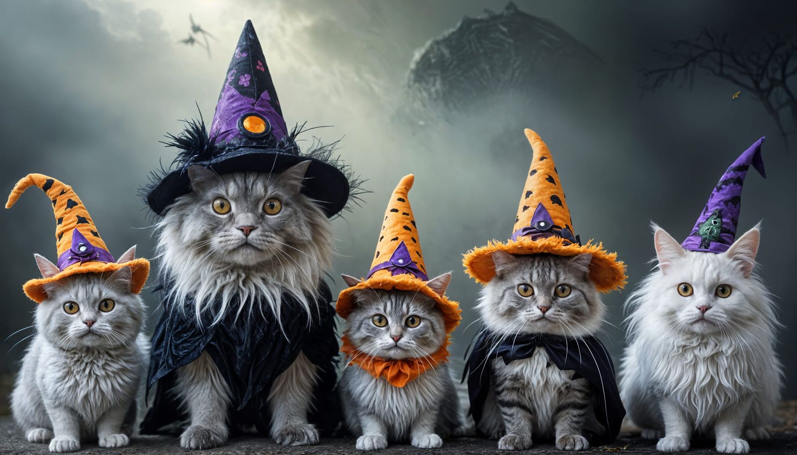 Animals in Bizarre Halloween Outfits